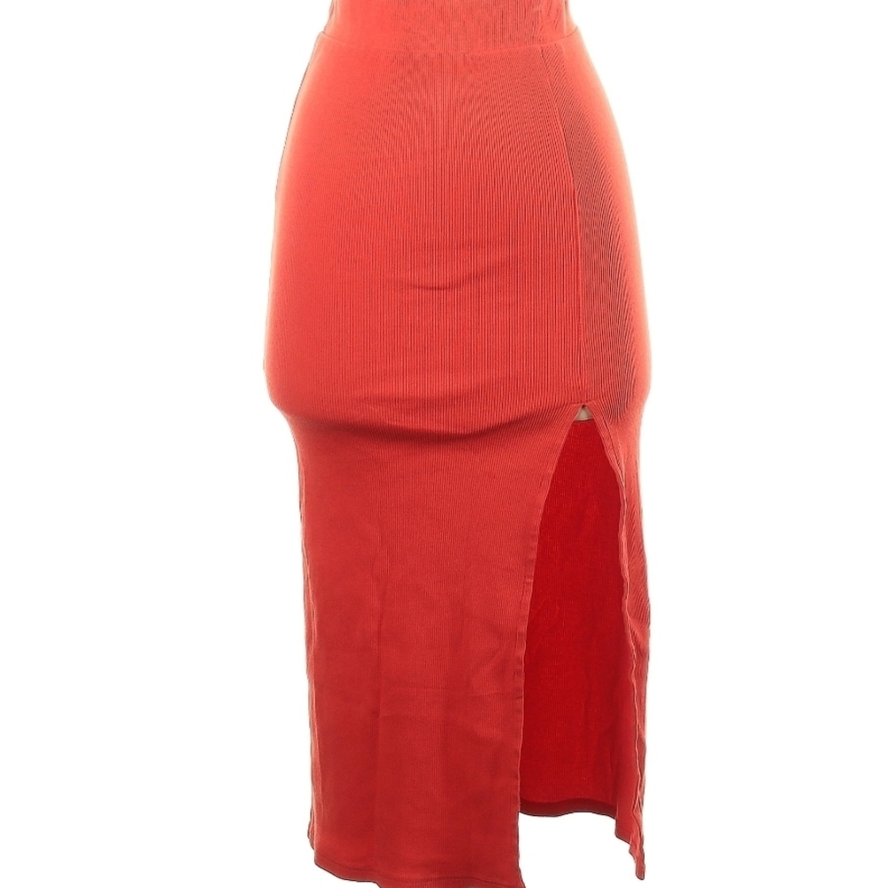 NSF Vibrant Red Pencil Skirt